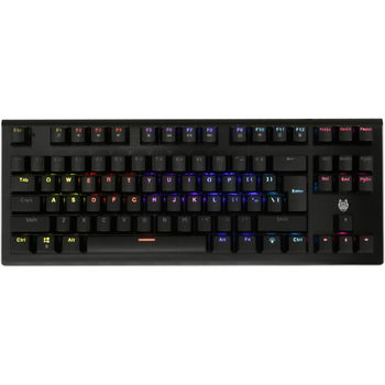 Tastatura gaming mecanica A+ K74, carcasa metalica