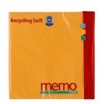 Memo - Servetele soft din hartie reciclata cu 3 straturi, 20 buc