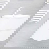 vidaXL Dulap cu chiuvetă încorporată, alb, lemn prelucrat, vidaXL