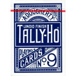 Carti de joc Tally-Ho pentru jucatori magicieni si cardisti Albastru, Bicycle