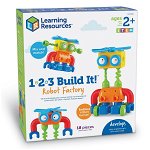 Hai sa construim - 1, 2, 3 Robotel colorat, Learning Resources, 2-3 ani +, Learning Resources