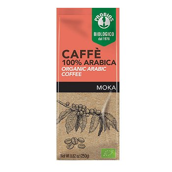 Cafea macinata Arabica BIO Probios - 250 g, Probios