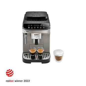 Espressor automat DeLonghi ECAM290.42.TB, 1450 W, 1.8 L, 15 Bar, Ecran tactil, Suport reglabil, Sistem spumare a laptelui, Rasnita metalica, Negru/Argintiu