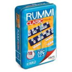 Joc Rummy Travel Cayro, Remi clasic in cutie metalica pentru calatorii, 