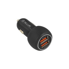 Tellur Incarcator auto FCC8 6A 36W Negru