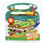 Carte de colorat cu apa Magic Water Book Vehicule