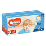Scutece Huggies Ultra Comfort Virtual Pack 4+, Boy, 10-16 kg, 120 buc