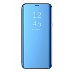 Husa Tip Carte S View Mirror Samsung Galaxy M51, Albastru, Upzz