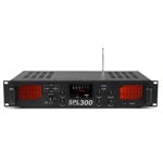 Amplificator audio SD/USB, microfon fara fir inclus, 150W RMS, 4 Ohm, Skytec SPL300VHFMP3