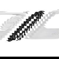 Lanyard + Silicone Case Sunnylife for Insta360 GO 3S (white), Sunnylife