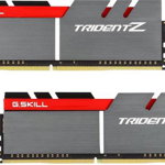 Memorie G.SKILL Trident Z, 16GB(2x8GB) DDR4, 3000MHz CL15, Dual Channel Kit