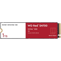 SSD NAS WD Red SN700 1TB M.2 2280-S3-M PCIe Gen3 x4 NVMe, Read/Write: 3430/3000 MBps, IOPS 515K/560K, TBW: 2000, Western Digital