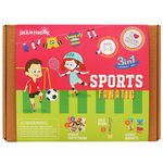 Jucarie Set creatie Jack In The Box, Iubitori de sport, 3 in 1, Multicolor, Jack In The Box