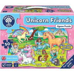 Puzzle Prietenii Unicornului UNICORN FRIENDS, Orchard Toys