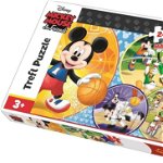 Puzzle Maxi Trefl, Disney Mickey Mouse, Este timpul pentru sport, 24 piese, Trefl