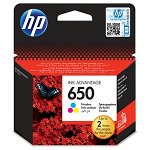 COMPATIBIL KH-650CR for HP printer; HP 650 CZ102AE replacement; Standard; 9 ml; color, ACTIS