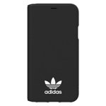Husa Premium Adidas Flip Cover Compatibila Cu iPhone X / Xs, Negru