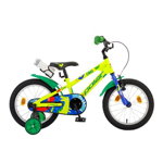 Bicicleta Copii Polar Dino - 16 Inch, Verde, Polar