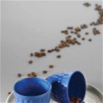 Cană de cafea, Albastru inchis, 25x9x16 cm, Kütahya Porselen