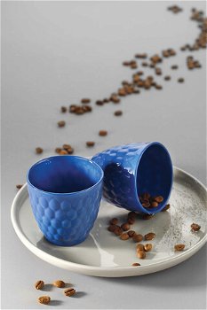 Ceasca de cafea, Kütahya Porselen, 710KTP0598, Portelan, Albastru inchis, Kutahya Porselen