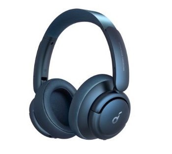 Casti Wireless Over-Ear Anker Soundcore Life Q35, Multi Mode Activ Noise Cancelling, Albastru
