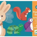 Puzzle duo mobil animale djeco, Djeco