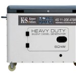 Generator de curent 8 kW diesel - Heavy Duty - insonorizat - Konner & Sohnen - KS-11-2DE-ATSR-Silent, Konner & Sohnen