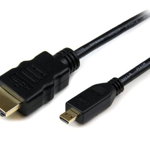 Accesoriu IT startech HDMI Micro HDMI, 1, negru (HDADMM1M), StarTech