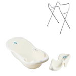 Set cadita galben pal PK 86 cm + suport universal + suport anatomic cadita