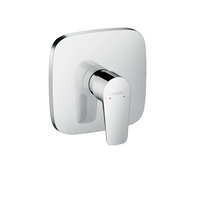 Baterie dus Hansgrohe Talis E montaj incastrat, crom - 71765000, Hansgrohe