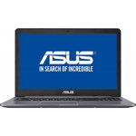 Notebook / Laptop ASUS 15.6'' VivoBook Pro 15 N580GD, FHD, Procesor Intel® Core™ i7-8750H (9M Cache, up to 4.10 GHz), 8GB DDR4, 500GB + 128GB SSD, GeForce GTX 1050 4GB, Endless OS, Grey