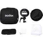 Godox Kit Softbox cu grid si adaptor S2 80x80cm