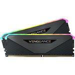 Vengeance RGB RT Gunmetal 16GB DDR4 3600MHz CL16 Dual Channel Kit, Corsair