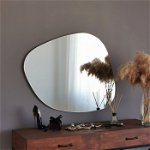 Oglindă Soho Ayna 75x58 cm, Alb, 2x58x75 cm, Neostill