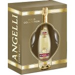 Vin spumant alb Angelli Gold Collection Editie limitata, 0.75L + 2 pahare