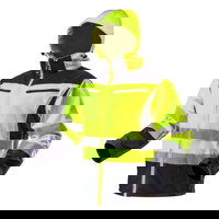 Geaca de lucru reflectorizanta galben impermeabil model Visibility marimea M/50 NEO