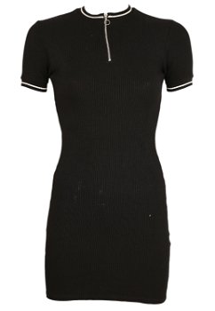 Rochie Pull and Bear Francesca Black