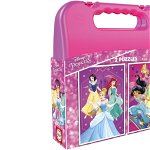 Puzzle Educa - Disney Princess Case, 2x48 piese (17640), Educa