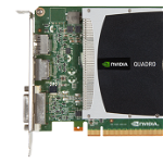 Placa Video nVidia Quadro 2000, 1GB DDR5, 128 bit, PCI-express, 2x DVI