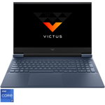 Laptop Gaming HP Victus 16-d1007nq (Procesor Intel® Core™ i7-12700H (24M Cache, up to 4.70 GHz), 16.1" FHD 144Hz, 16GB, 1TB SSD, nVidia GeForce RTX 3050 Ti @4GB, Albastru)