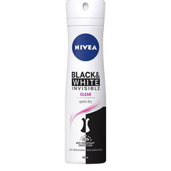 Deodorant spray antiperspirant Black & White Invisible Clear, 150 ml, Nivea