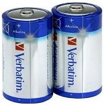 Baterii Alkaline Verbatim 49923, 2 buc