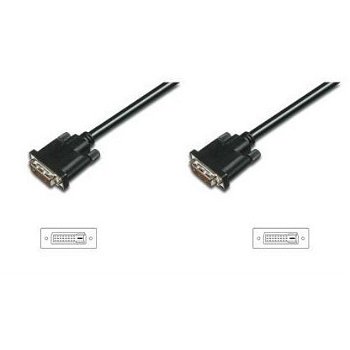 ASSMANN DVI-D DualLink Connection Cable DVI-D (24+1) M /DVI-D (24+1) M 0,5m blac