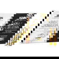 Ser pentru zi si noapte  Flavo C Ultraglican&melatonin, ISDIN