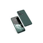 Husa Kwmobile pentru TCL 20 SE (2021), Silicon, Verde, 55693.166