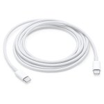 Cablu de incarcare Apple Type-C la Type-C pentru MacBook Pro/Air, 2M lungime, MLL82ZM/A, Alb, Apple