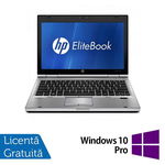Laptop Refurbished HP EliteBook 2560p (Procesor Intel® Core™ i5-2450M (3M Cache, up to 3.10 GHz), Sandy Bridge, 12", 8GB DDR3, 320GB HDD, DVD-RW, Intel® HD Graphics 3000, Win 10 Pro)