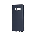 Husa Samsung Galaxy S8 Plus G955 Lemontti Silicon Silky Albastru Inchis