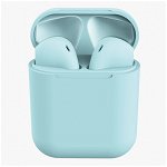 Casti Wireless Stereo inPods12 Albastru Fara Fir Compatibile cu Apple si Android