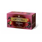 Twinings Wild Berry ceai negru cu fructe de padure 25 pliculete, Twinings